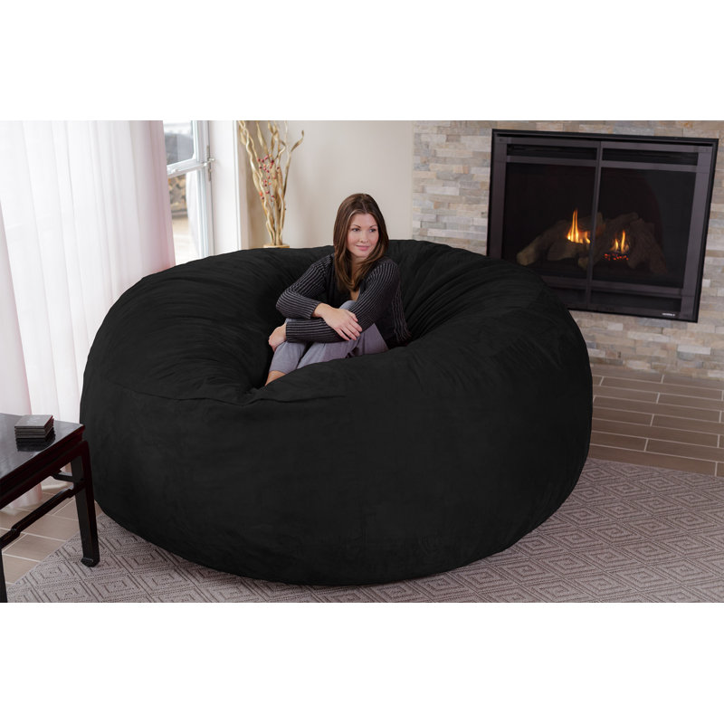 Latitude Run® Extra Large Bean Bag Sofa & Reviews Wayfair